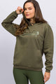 Casaco de Moletom com Capuz Free Spirit Verde