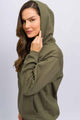 Casaco de Moletom com Capuz Free Spirit Verde