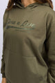 Casaco de Moletom com Capuz Free Spirit Verde