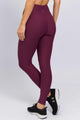 Legging Básica Canelada Roxa