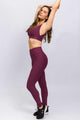 Conjunto Canelado Roxo
