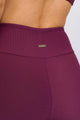 Legging Básica Canelada Roxa