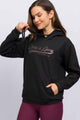 Casaco de Moletom com Capuz Free Spirit Preto