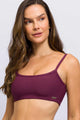 Top Alcinha Canelado Roxo