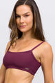 Top Alcinha Canelado Roxo