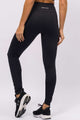Legging com Bolso em Tela Preta