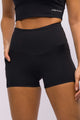 Short Modelador com Bolso Lateral Preto
