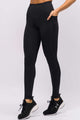 Legging Modeladora com Bolso Lateral Preta