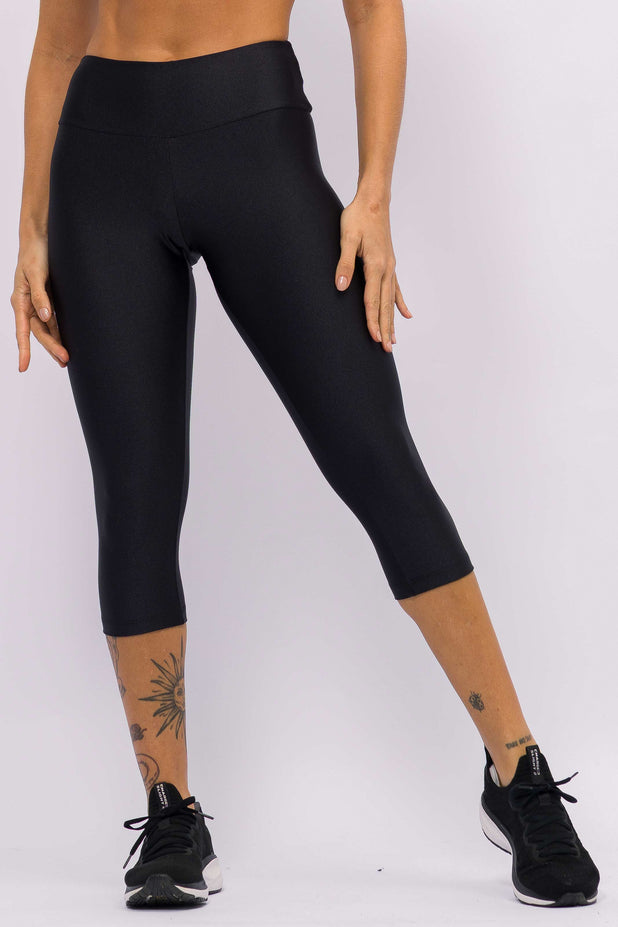 Conjunto Top e Corsário Track Preta