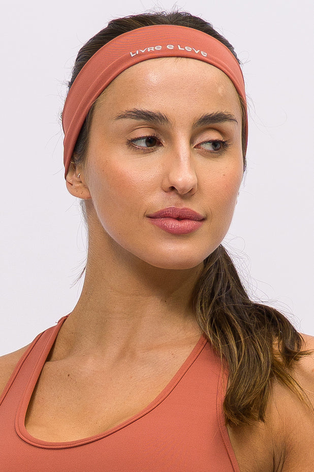 Faixa de Cabelo Marrom