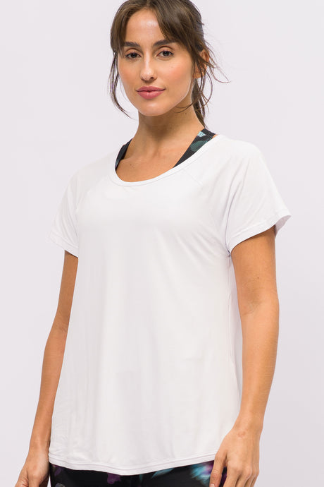 Blusa Run de Poliamida Branca