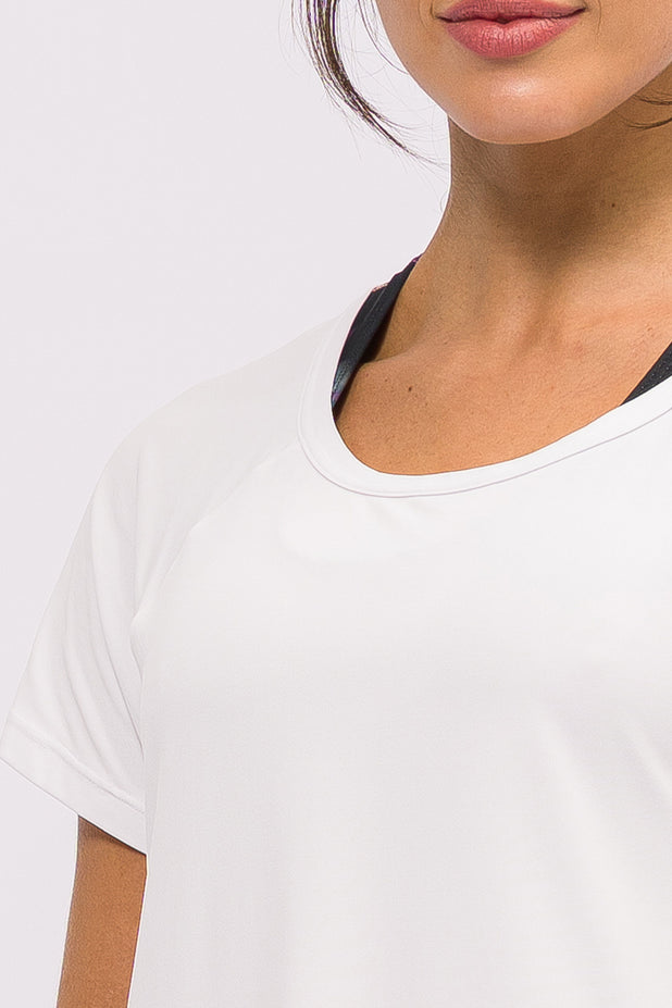 Blusa Run de Poliamida Branca