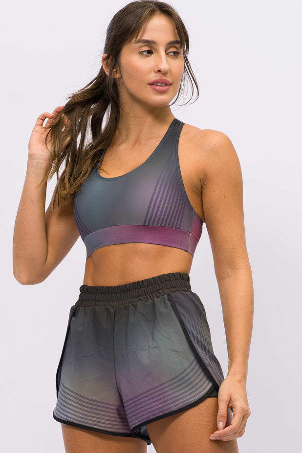 Conjunto Top com Bolso e Short Active Track
