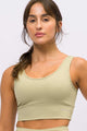 Top Modelador Regata Alongado Verde