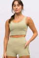 Short Modelador com Bolso Lateral Verde