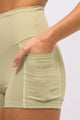 Short Modelador com Bolso Lateral Verde