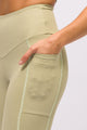 Legging Modeladora com Bolso Lateral Verde