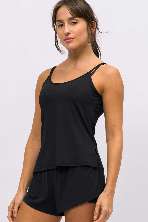 Regata Alcinha Costas Preto