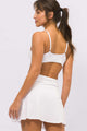 Short Saia Furadinho Branco