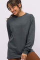 Blusa Manga Longa Chumbo