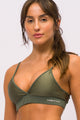 Conjunto Legging com Recorte Brilhante Verde