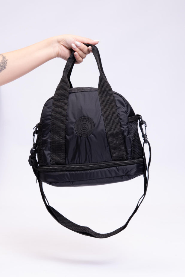 Bolsa Lancheira com Repartição Preta