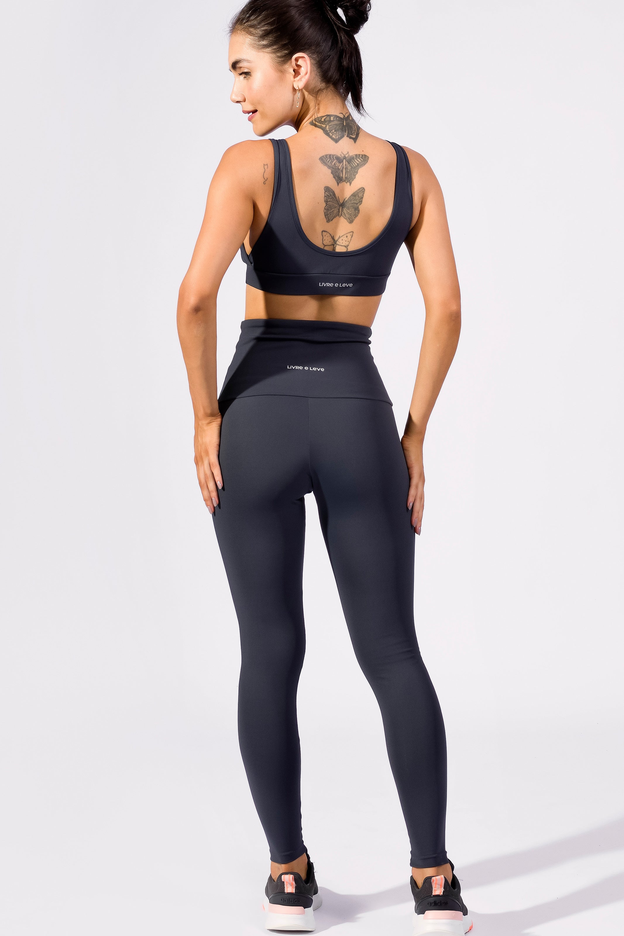 Legging Modeladora Cintura Alta Graffiti