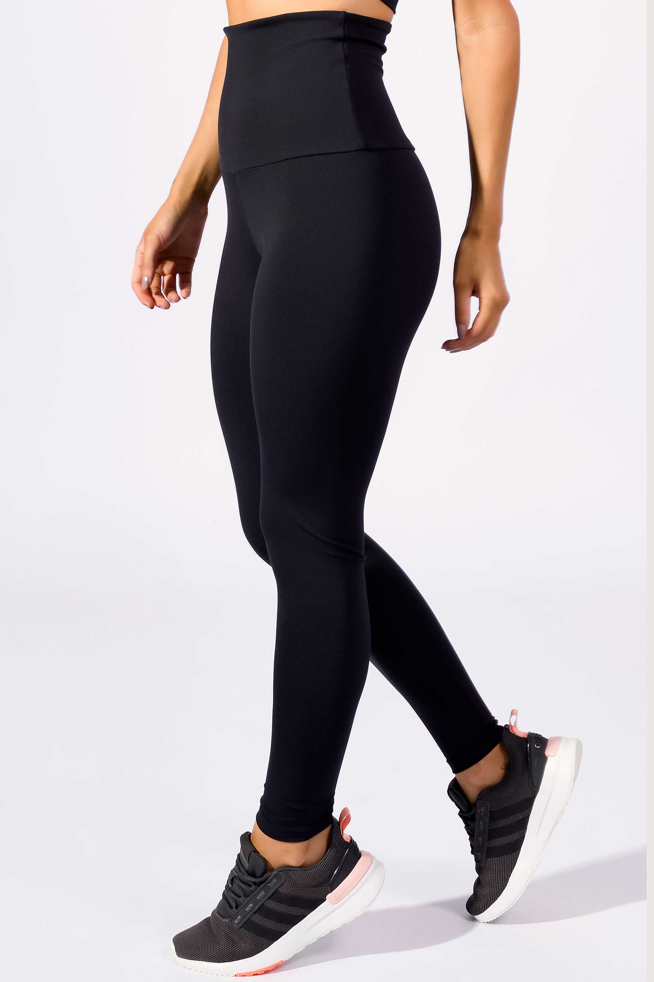 Clearance calça legging preta cintura alta 2025 Black Friday