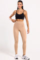 Legging Térmica com Bolso Bege