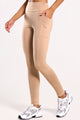 Legging Térmica com Bolso Bege