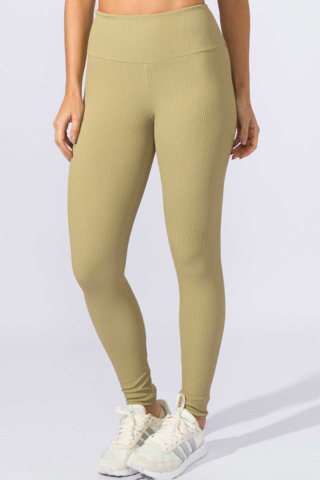 Legging de Poliamida Texturizada Verde